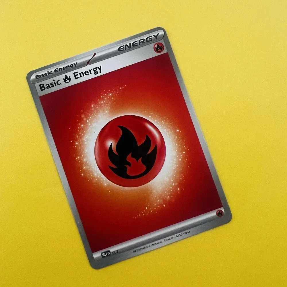 Fire Energy Pokémon‎ TCG Basic Fire Energy 002 Me03: Perfect Order Trading Card